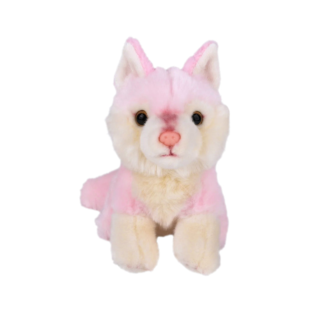 Pink Wolf Cub Plushy