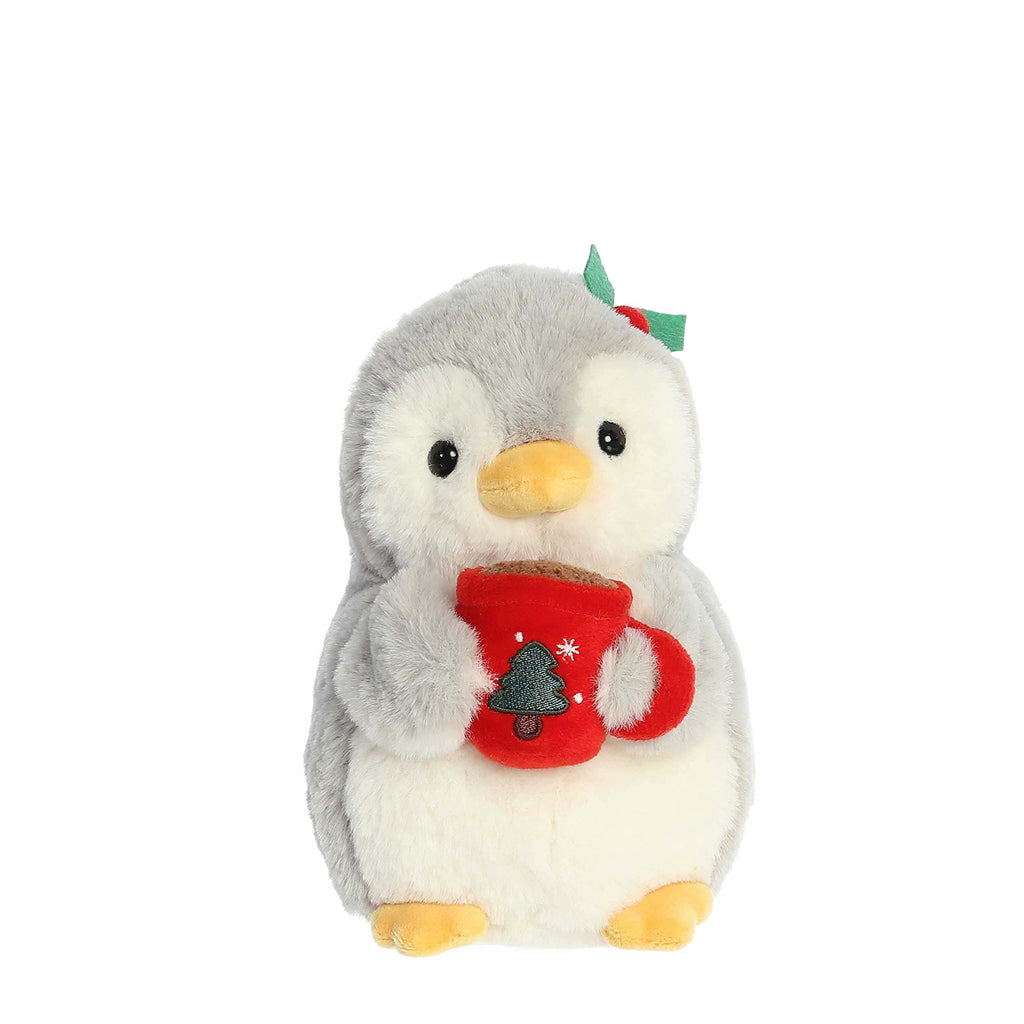 Winter Penguin With Hot Cocoa Eco Plush