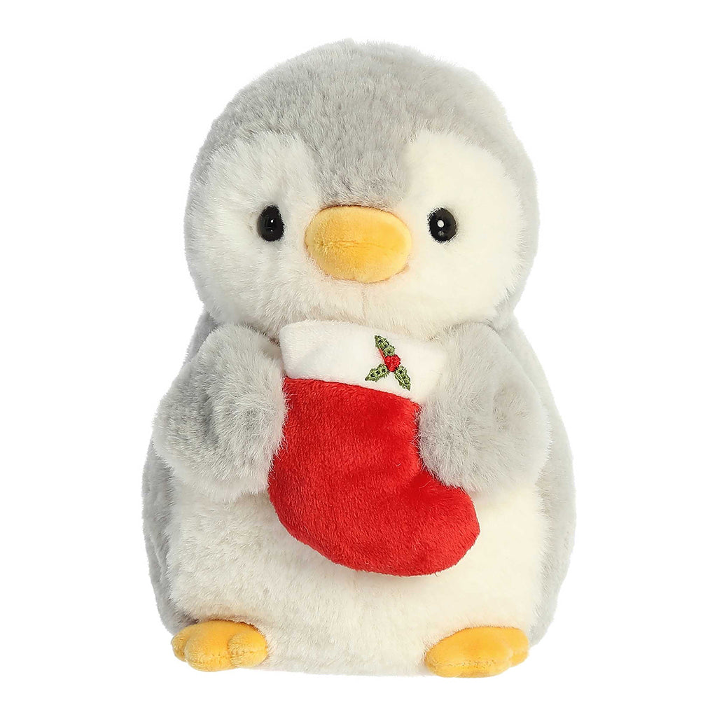 WINTER PENGUIN PLUSH PELUCHES STUFFY STOCKING HOLIDAY CHRISTMAS