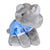 PLUSH RHINO WITH BLUE ZOO ANIMAL HOLIDAY CHRISTMAS PAJAMAS STUFFY PELUCHES 