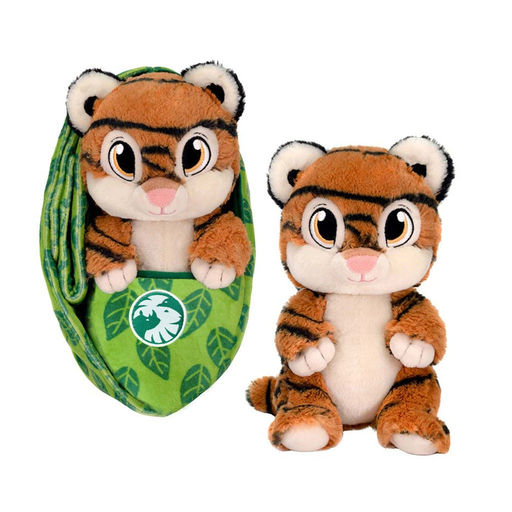 ZOO BABIES AKA SWADDLE BABIES TIGER CUB SDZWA LOGO 