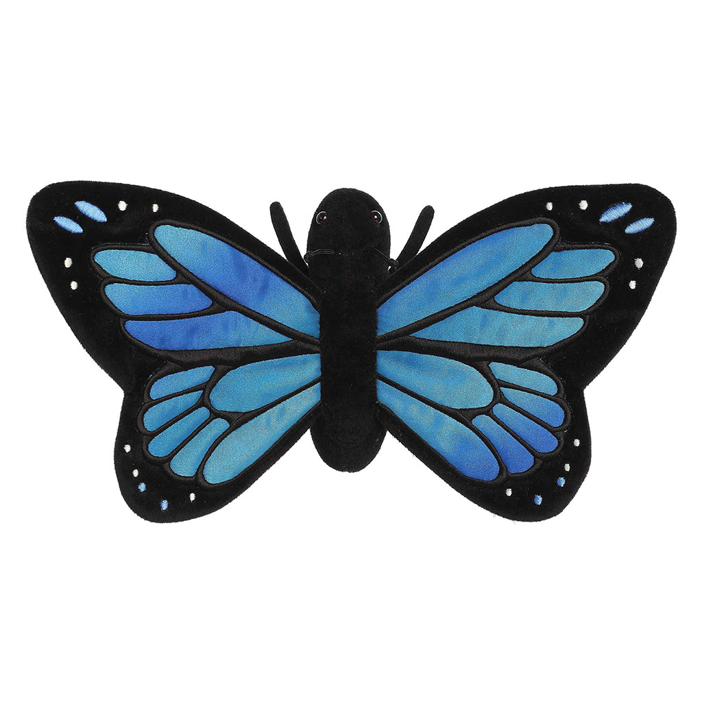 Blue Morpho Butterfly Posable Plush