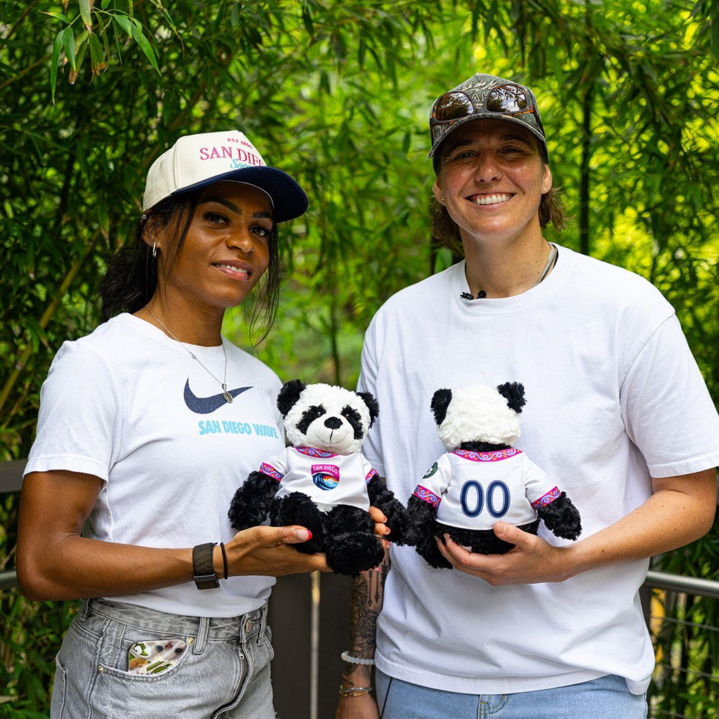 SDZWA x San Diego Wave FC Panda Plush