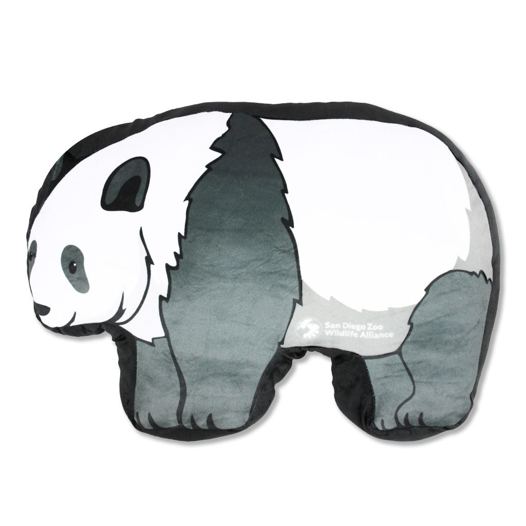 PANDA PUFF PILLOW SDZWA SAN DIEGO ZOO WILDLIFE ALLIANCE