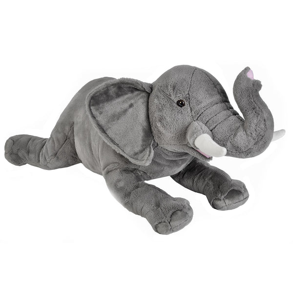 African Elephant Supersize Eco Plush 30 Inch ShopZoo