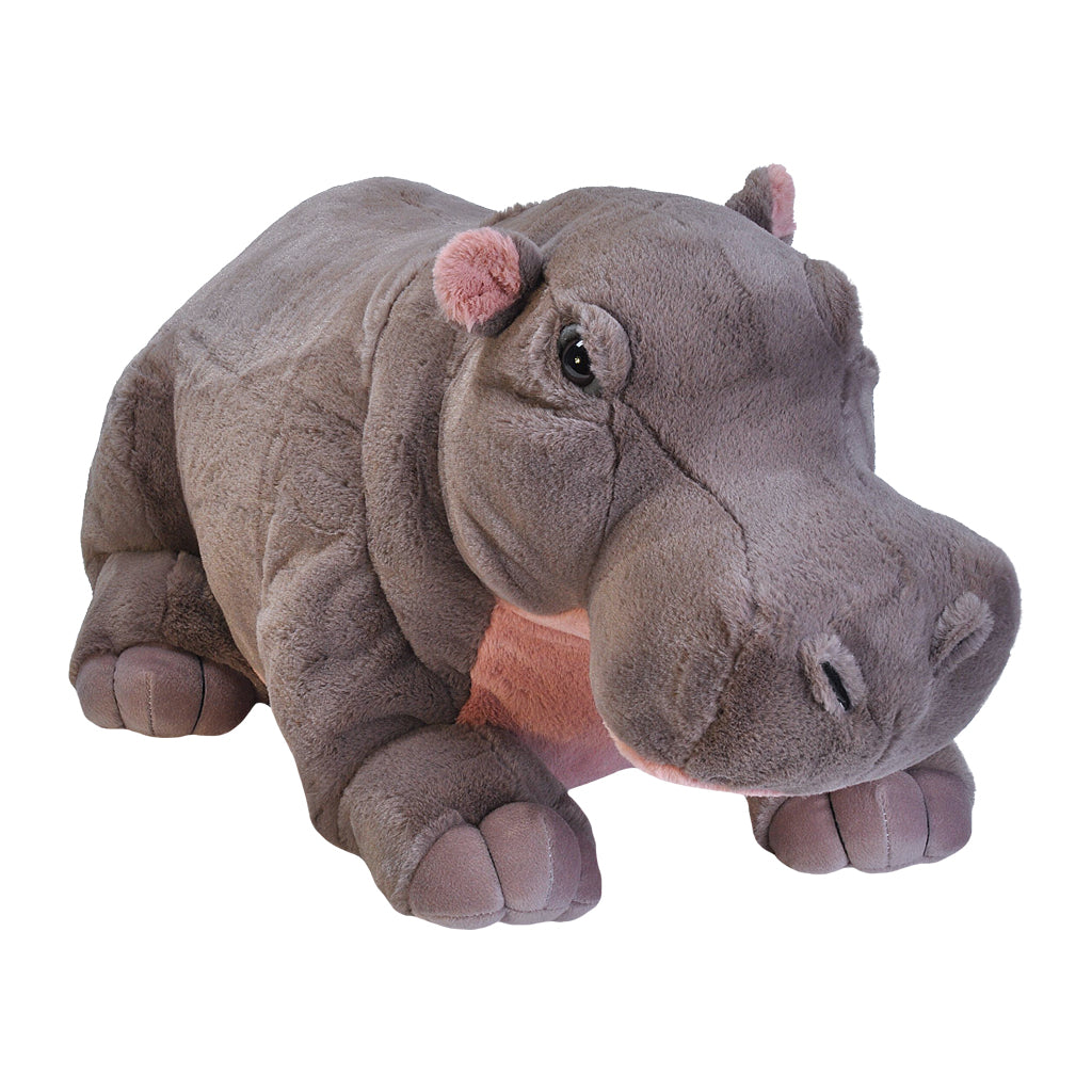 Hippo Supersize Eco Plush 30 Inch