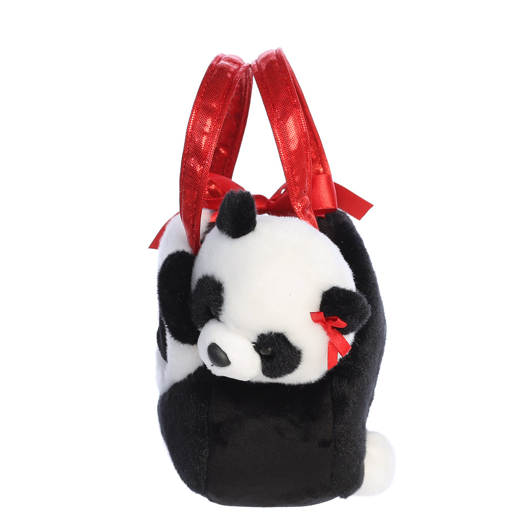 Panda Face Plush Purse