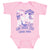 WILD HEART PINK BUTTERFLY BABY INFANT ONESIE ROMPER