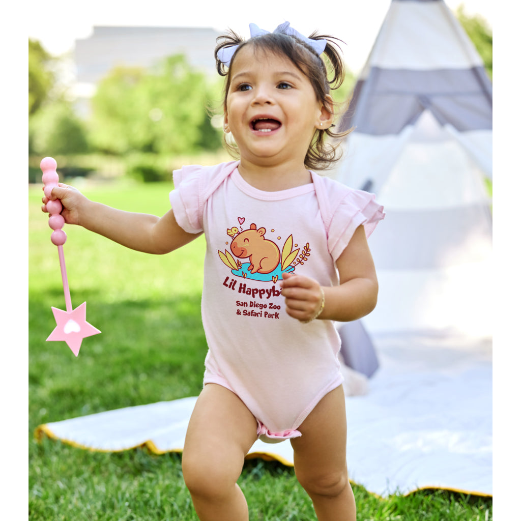 Lil Happybara Baby Ruffle Romper