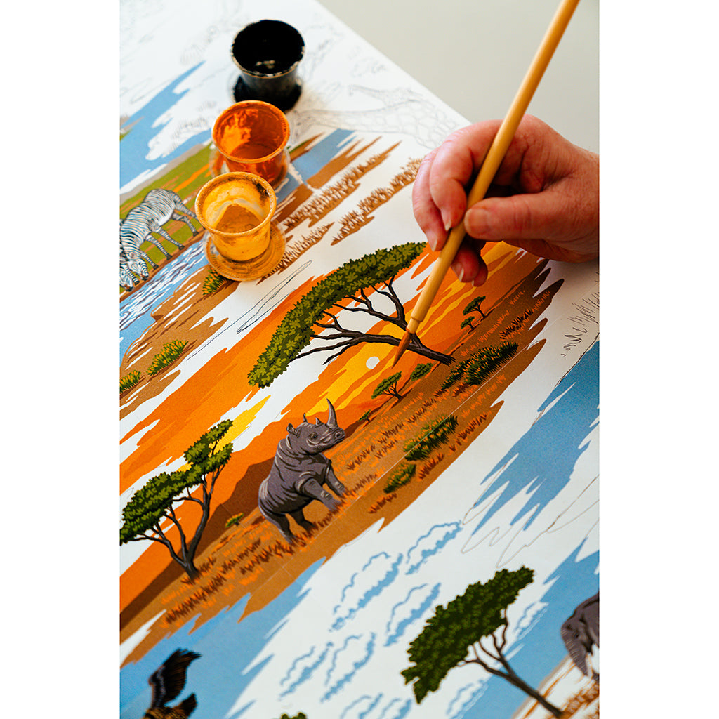 San Diego Zoo Reyn Spooner African Savanna Scarf