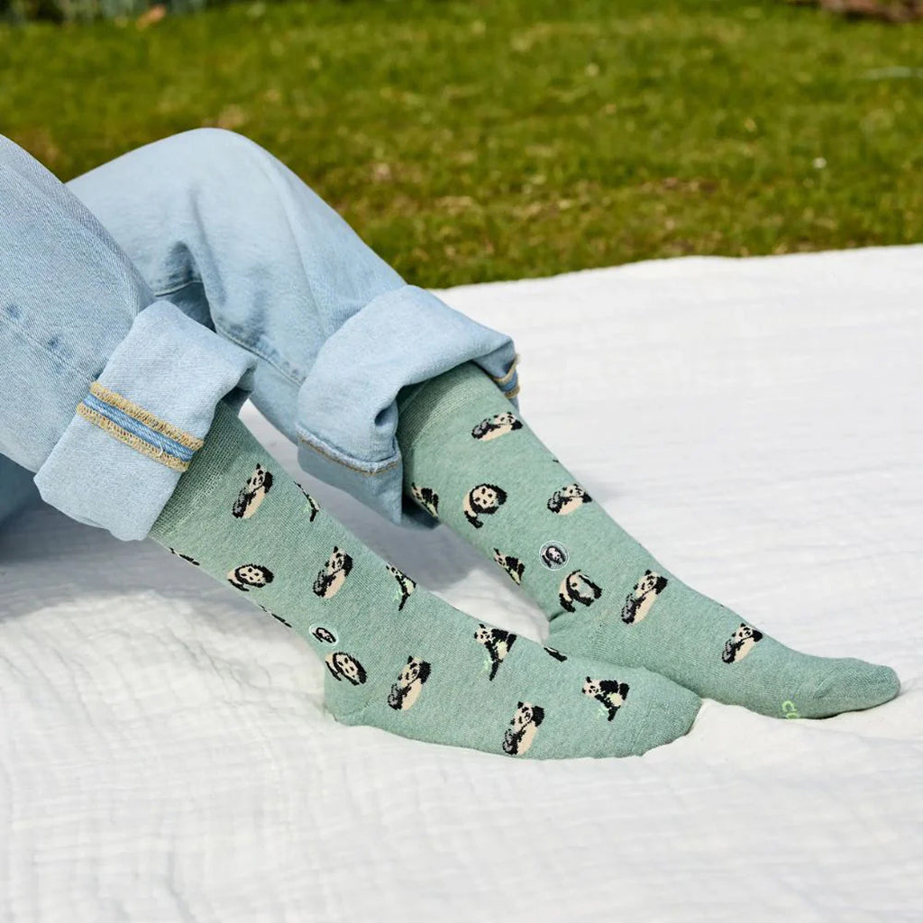 Giant Panda Eco Socks - Medium