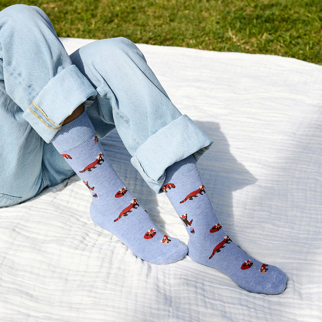Red Panda Eco Socks - Medium