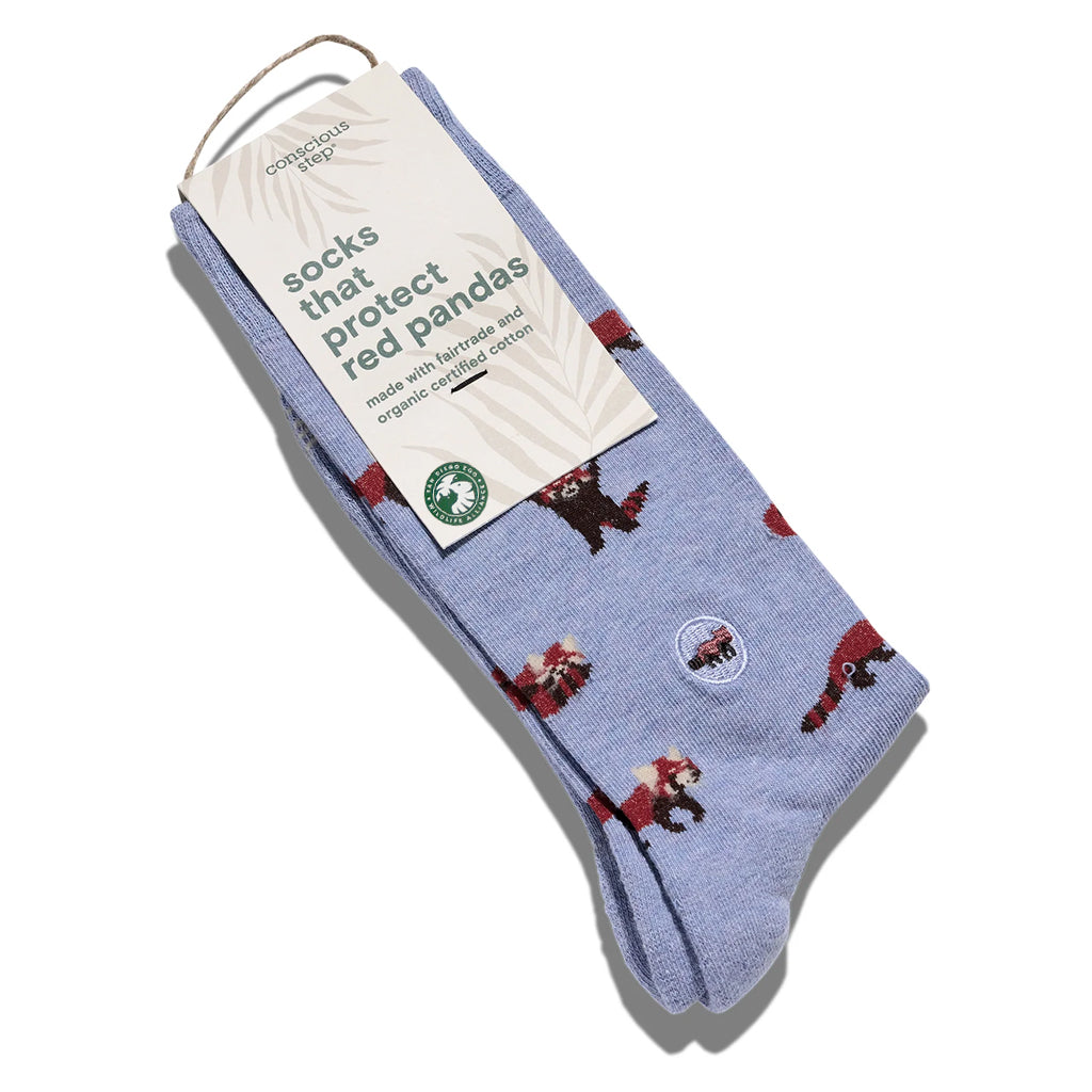 Red Panda Eco Socks - Medium