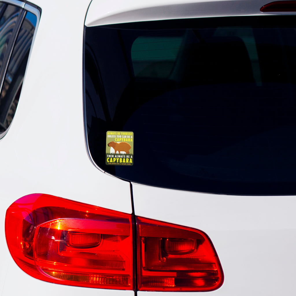 Be A Capybara Sticker