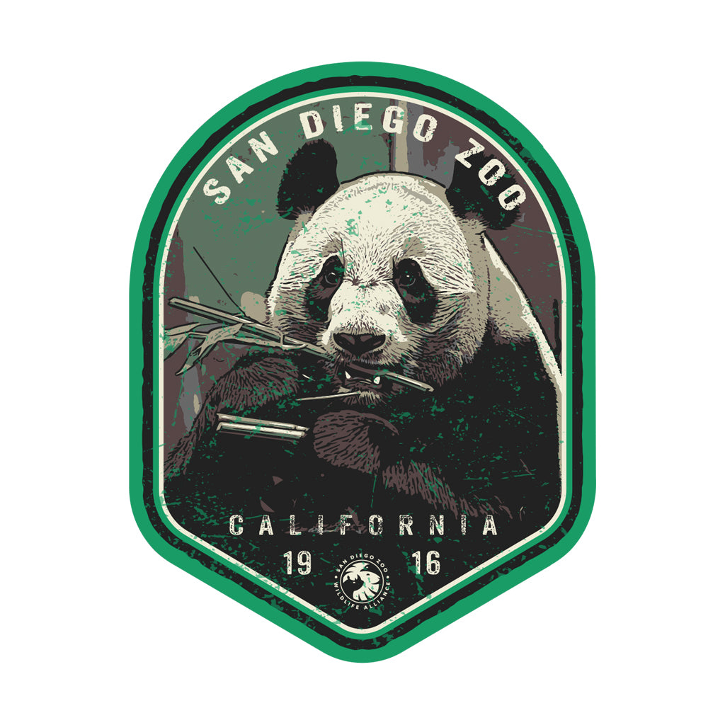 SAN DIEGO ZOO PANDA STICKER DECAL