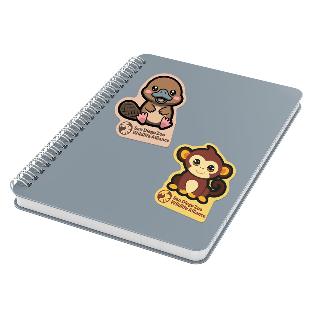 Cute Monkey Sticker - ShopZoo