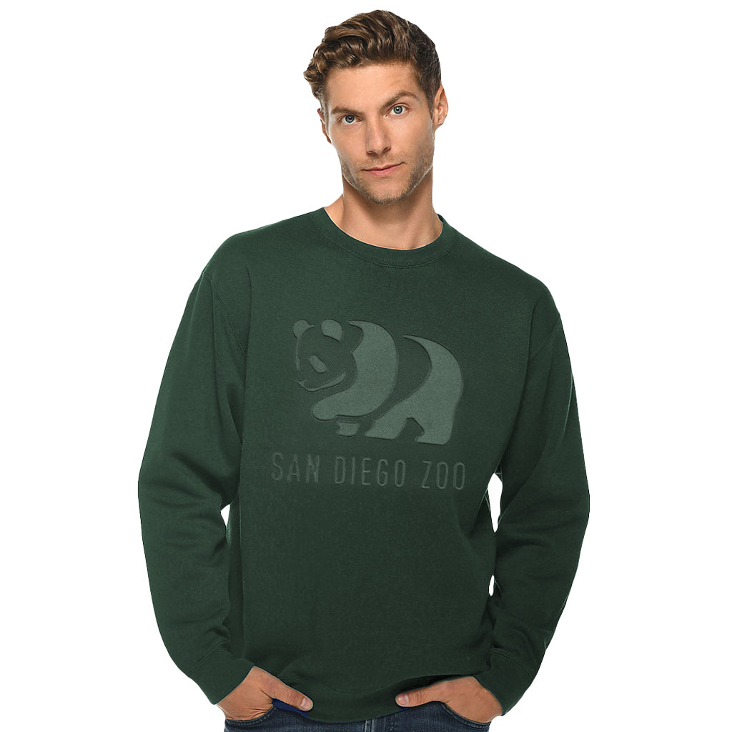 Panda Embossed Sweatshirt