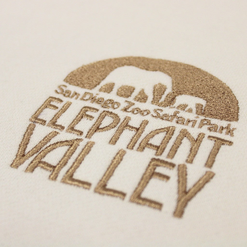 Elephant Valley Embroidered Hooded Sweatshirt