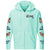 Groovy Butterflies Zip-Up Hooded Sweatshirt