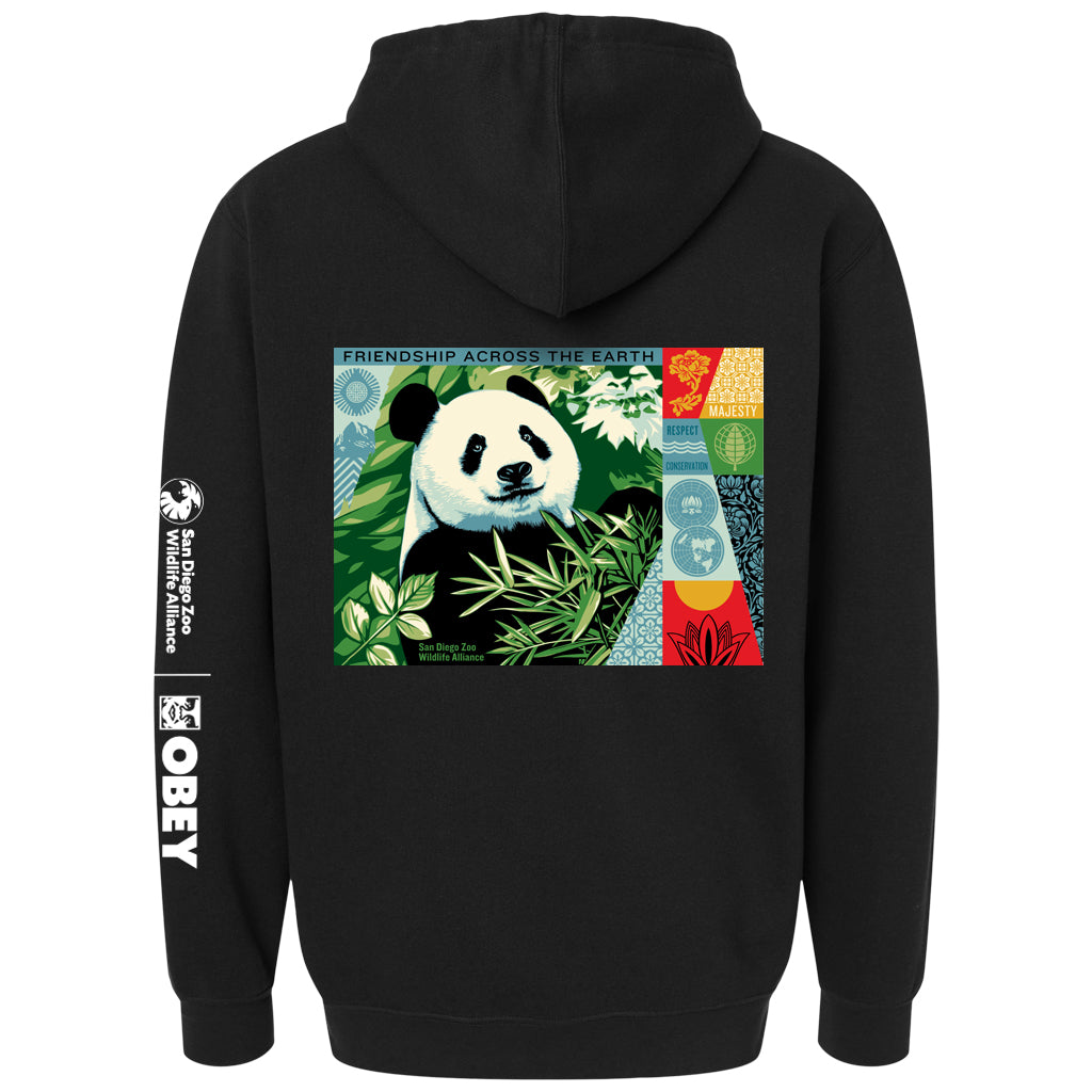 SDZWA | OBEY Giant Panda Hooded Sweatshirt