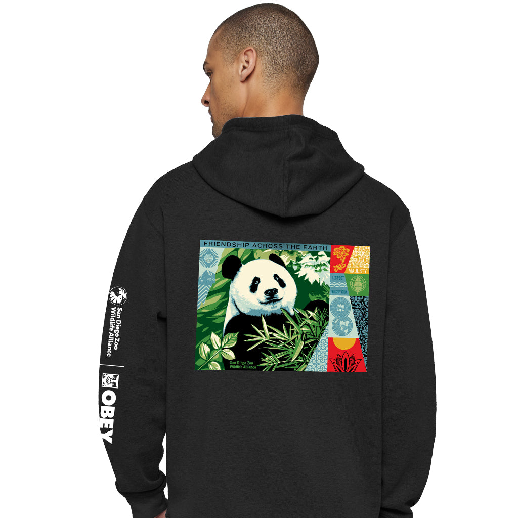 SDZWA | OBEY Giant Panda Hooded Sweatshirt