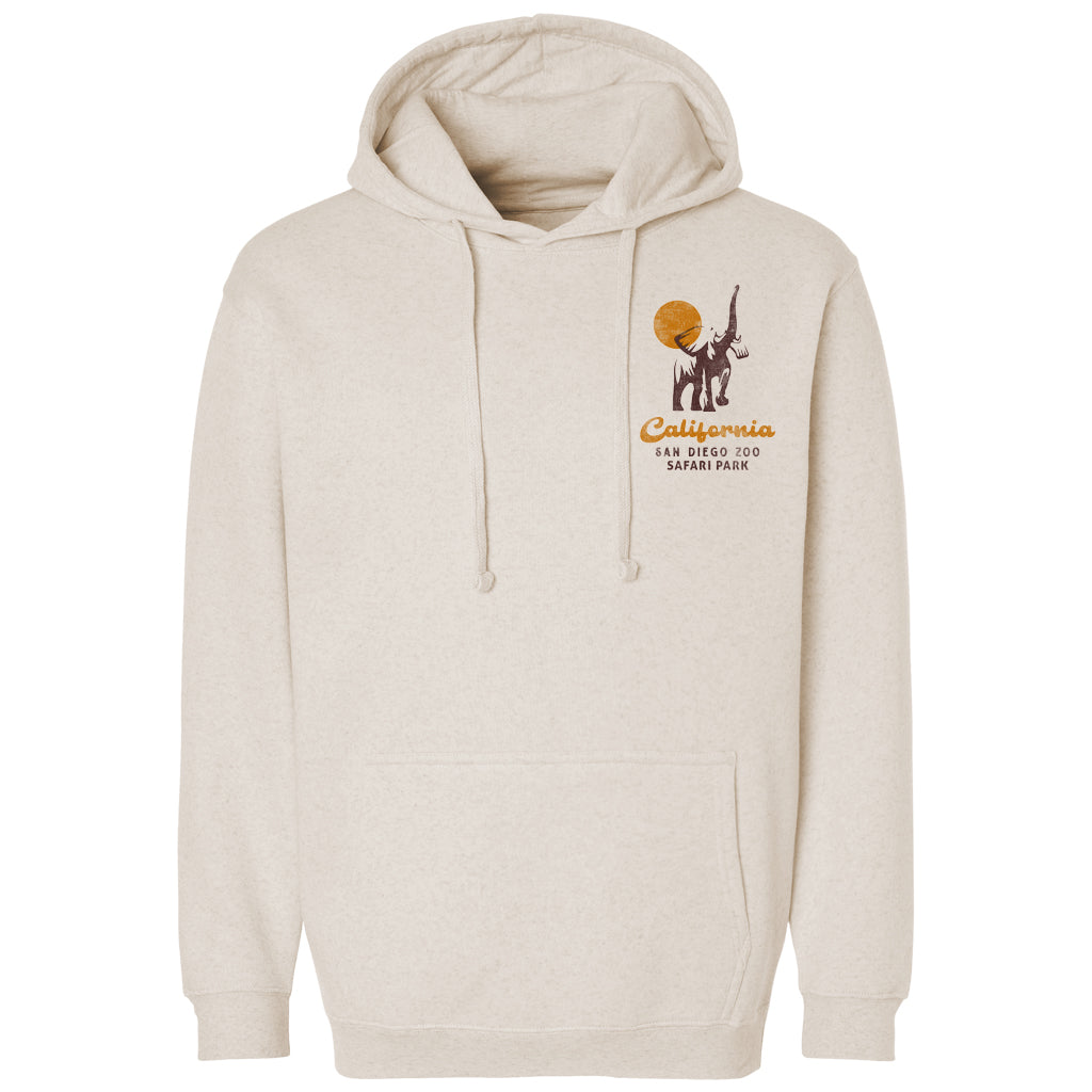 I Left My Heart In California Zipper Hoodie I Left My Heart In California Zipper Hoodie
