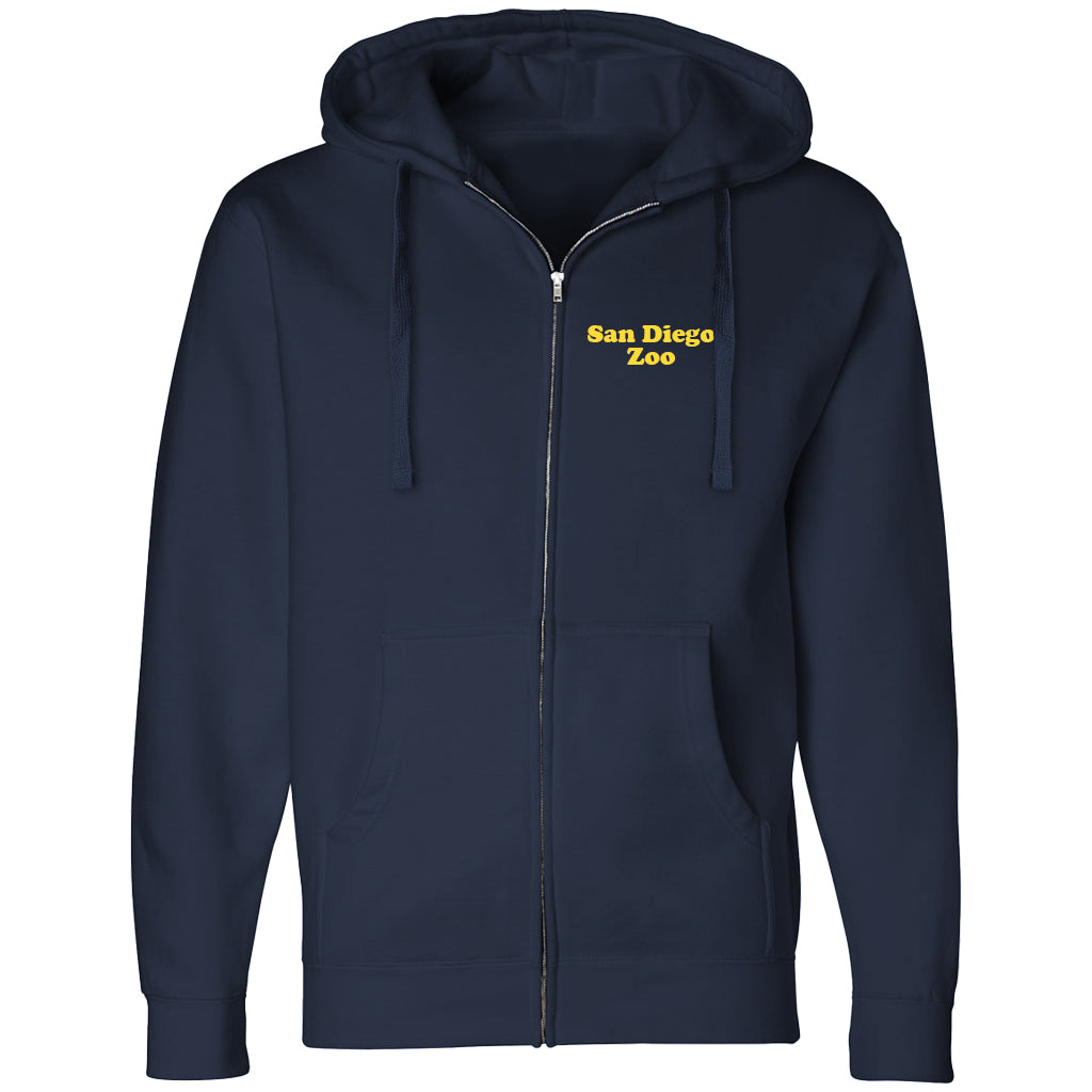 Over Koalified Zip-Up Hooded Sweatshirt