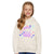 Save the Chubby Unicorns Kids Hooded Sweatshirt - Multi Print