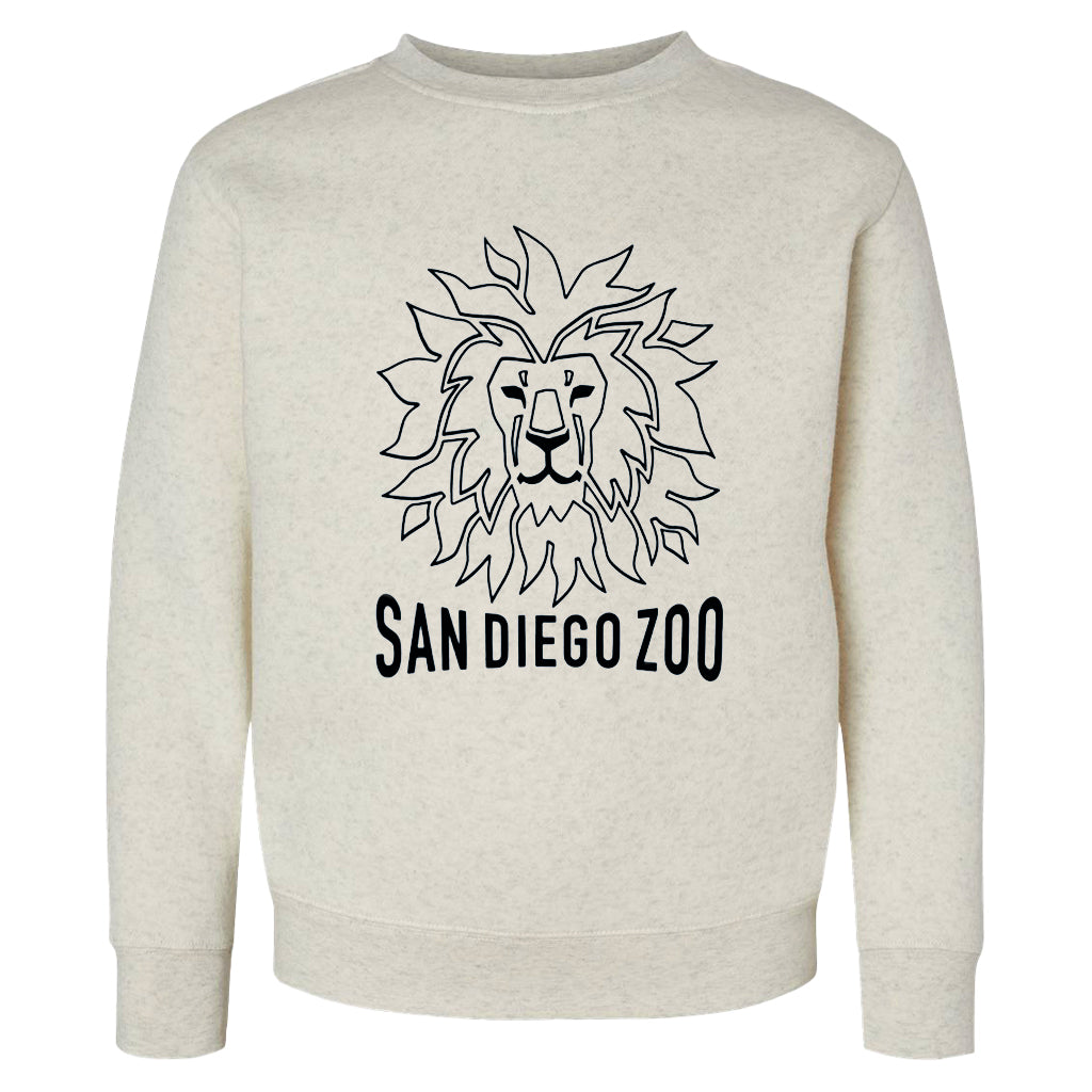 Colorful Lion Color-Changing Kids Sweatshirt