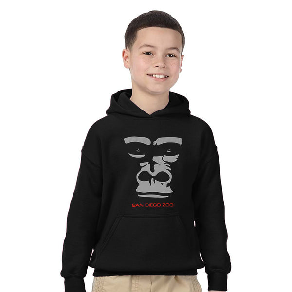 Gorilla Shadow Kids Hooded Sweatshirt - ShopZoo