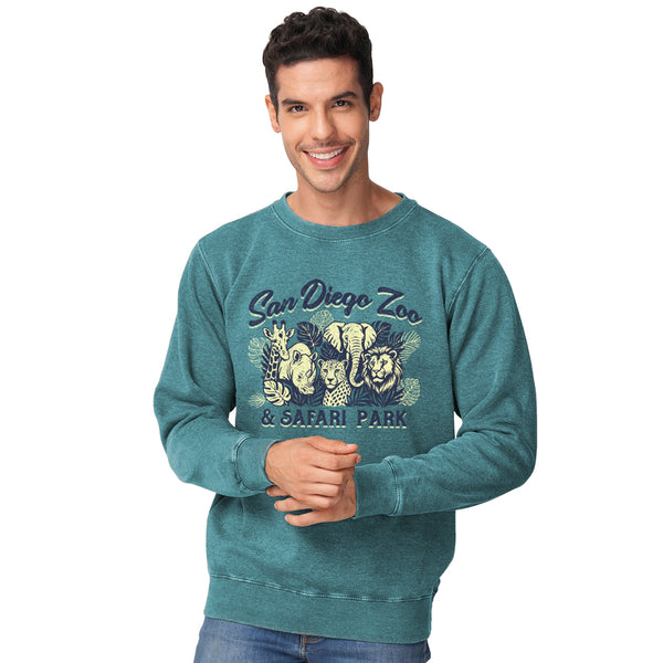 Fave 5 African Savanna Wildlife Sweatshirt - ShopZoo
