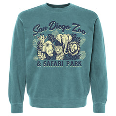 Fave 5 African Savanna Wildlife Sweatshirt - ShopZoo