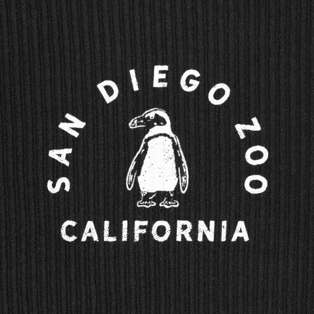 Olympia Penguin Ribbed Knit Sweater