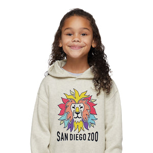 Colorful Lion Color-Changing Toddler Sweatshirt