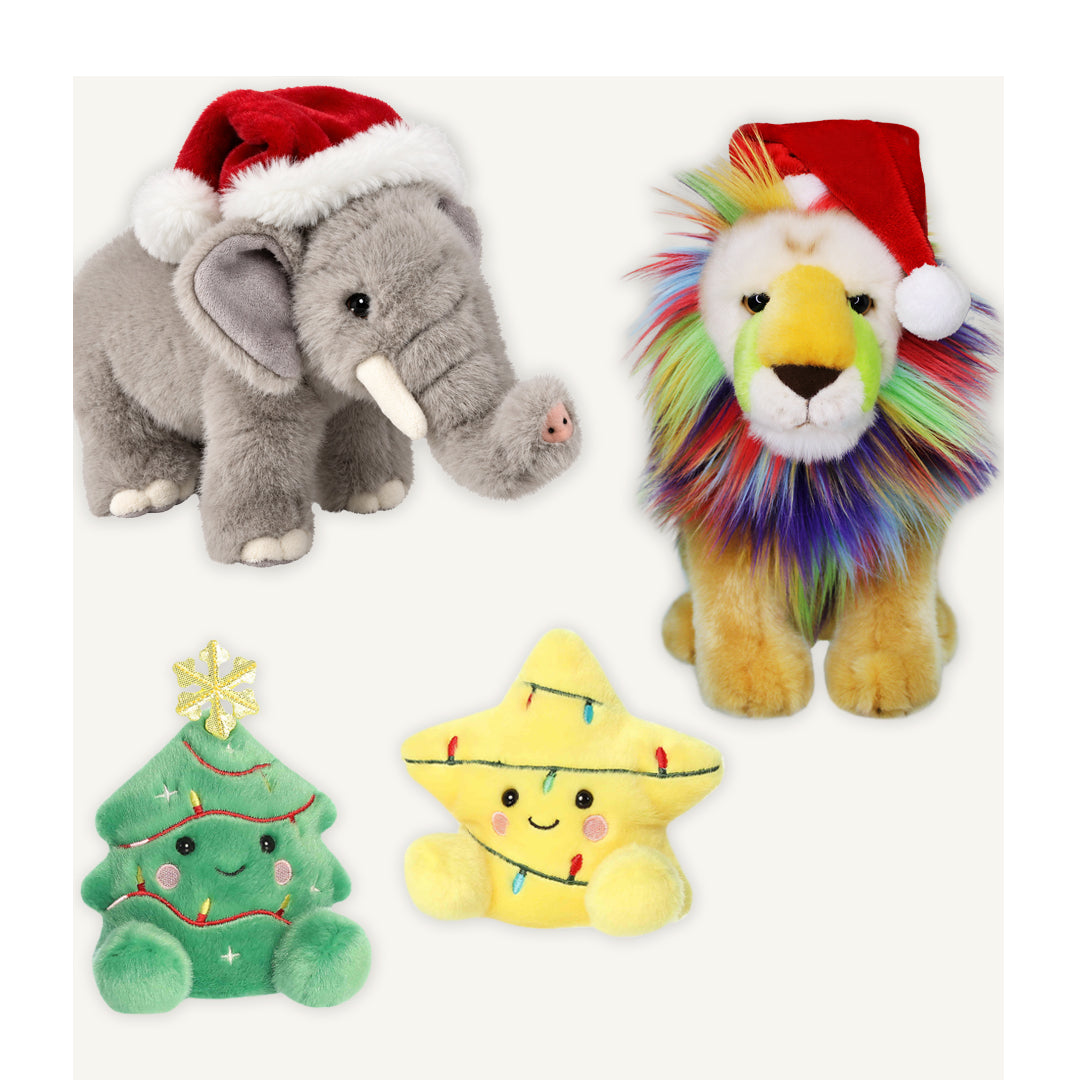 Holiday-Themed Wildlife Plushies