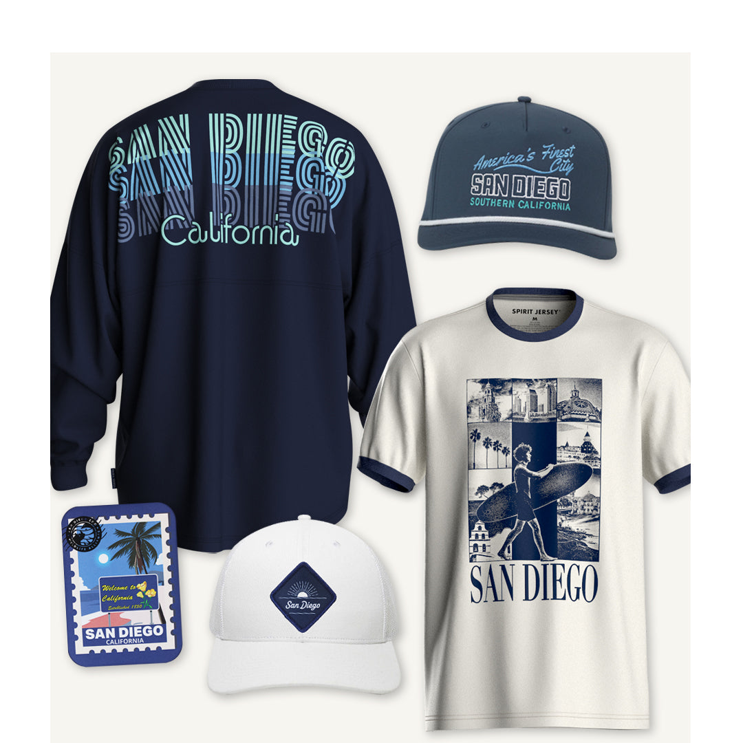 San Diego California Merchandise Collection
