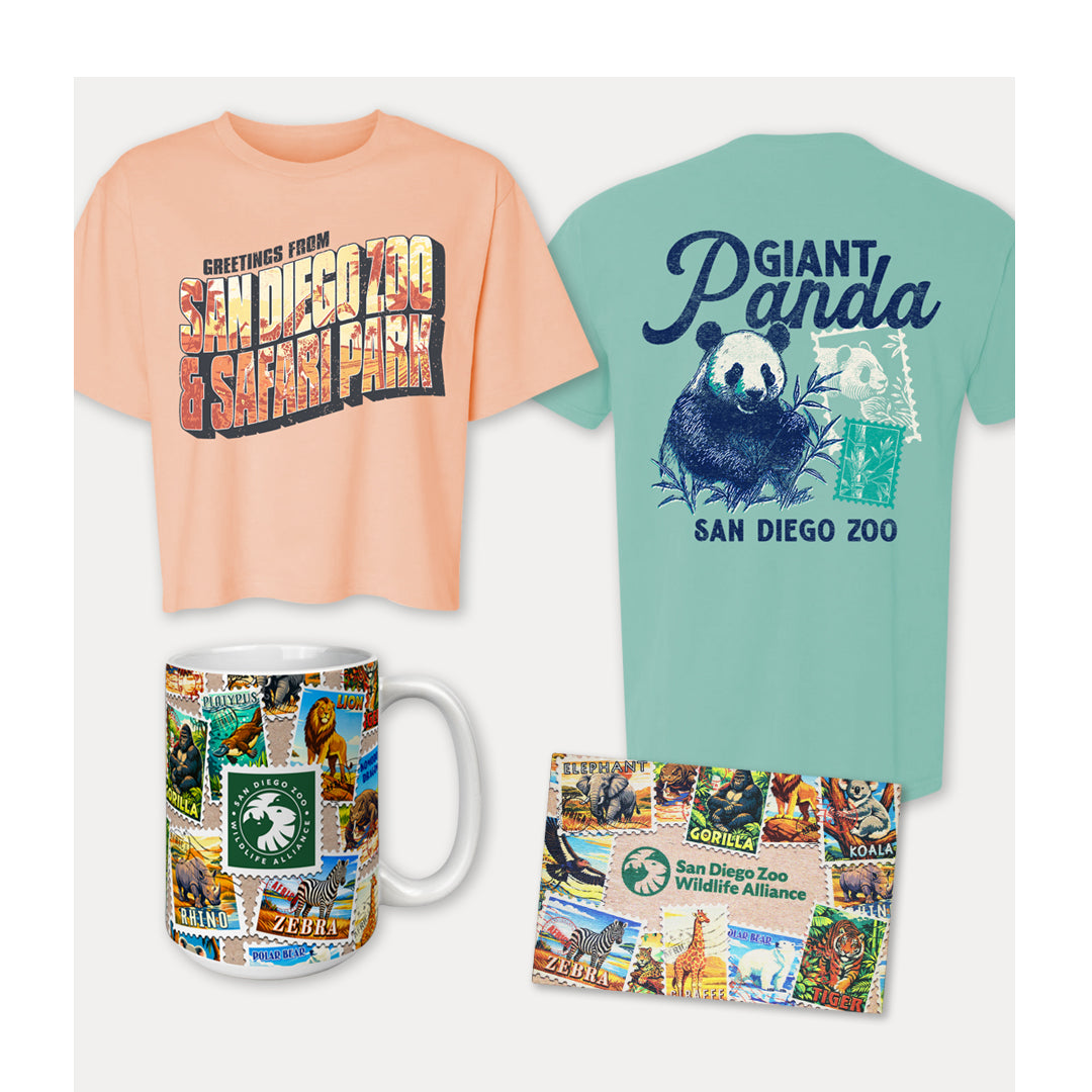 Wish Your Were Here San Diego Zoo Merch Collection