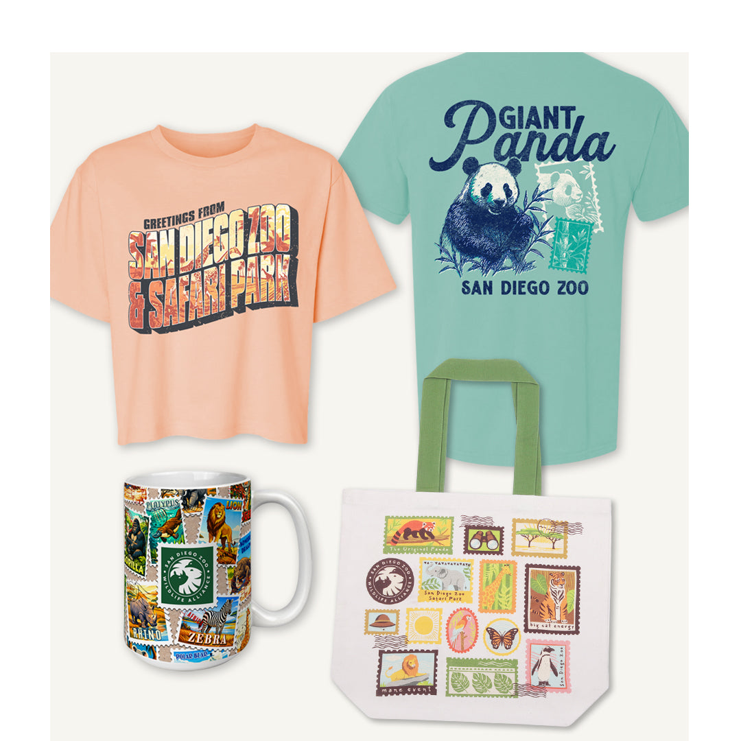 Wish Your Were Here San Diego Zoo Merch Collection