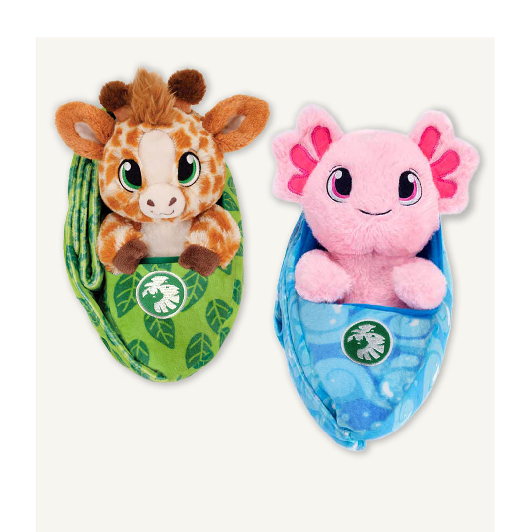 Zoo Babies Plush 2 for $40