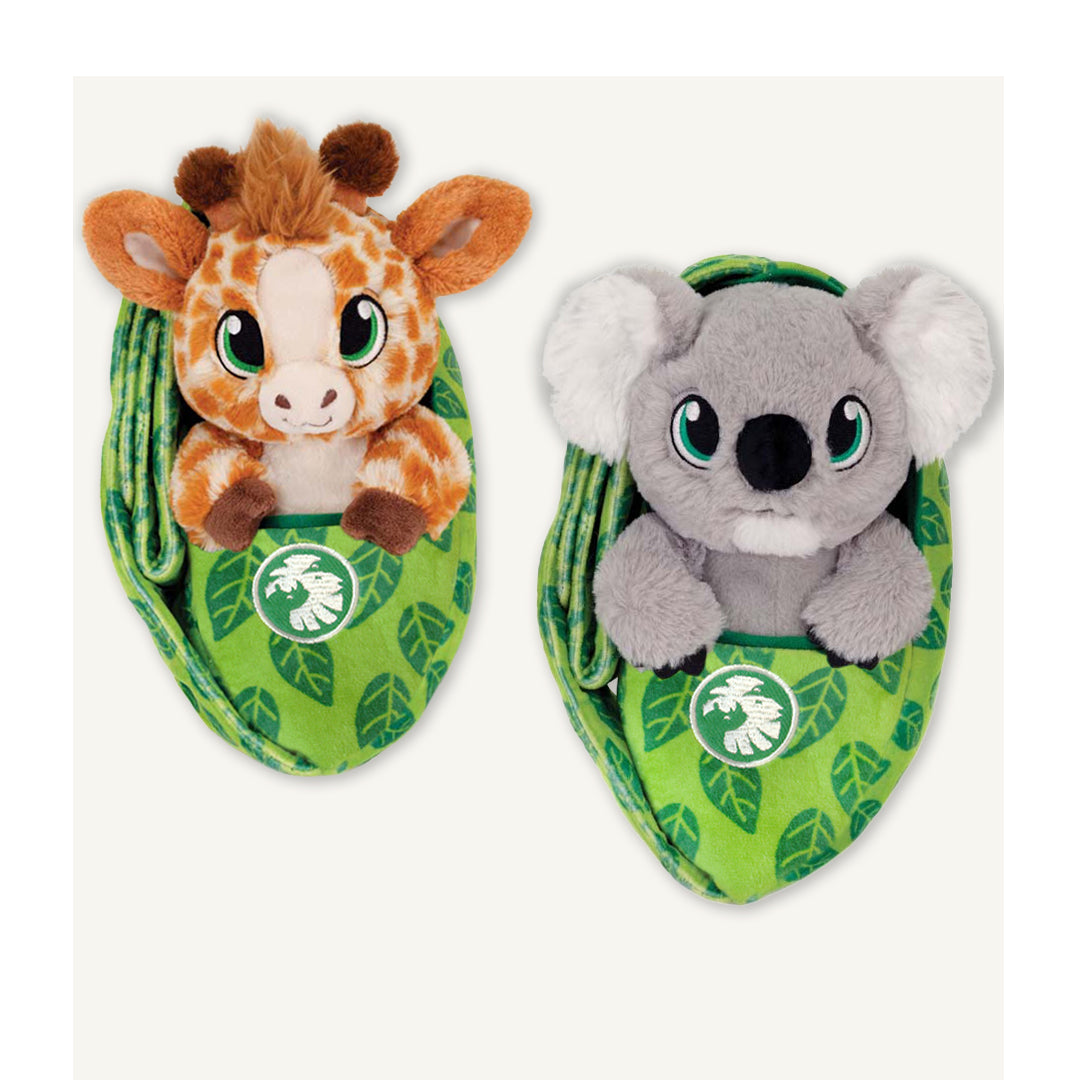 Zoo Babies Plush 2 for $40