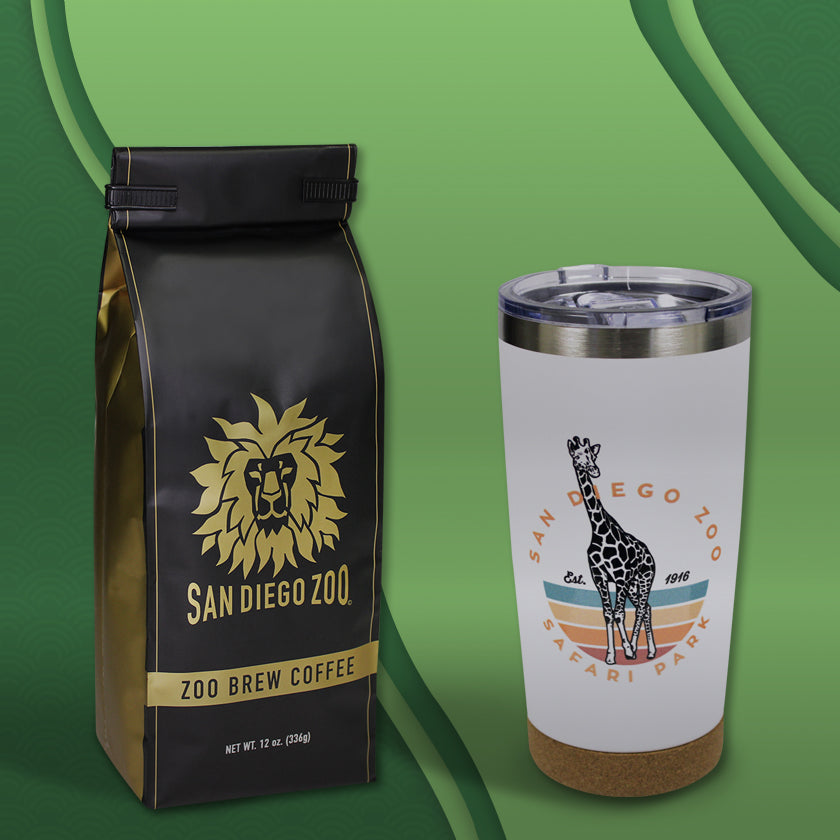 San Diego Zoo Brew Coffee and Exclusive Drinkware