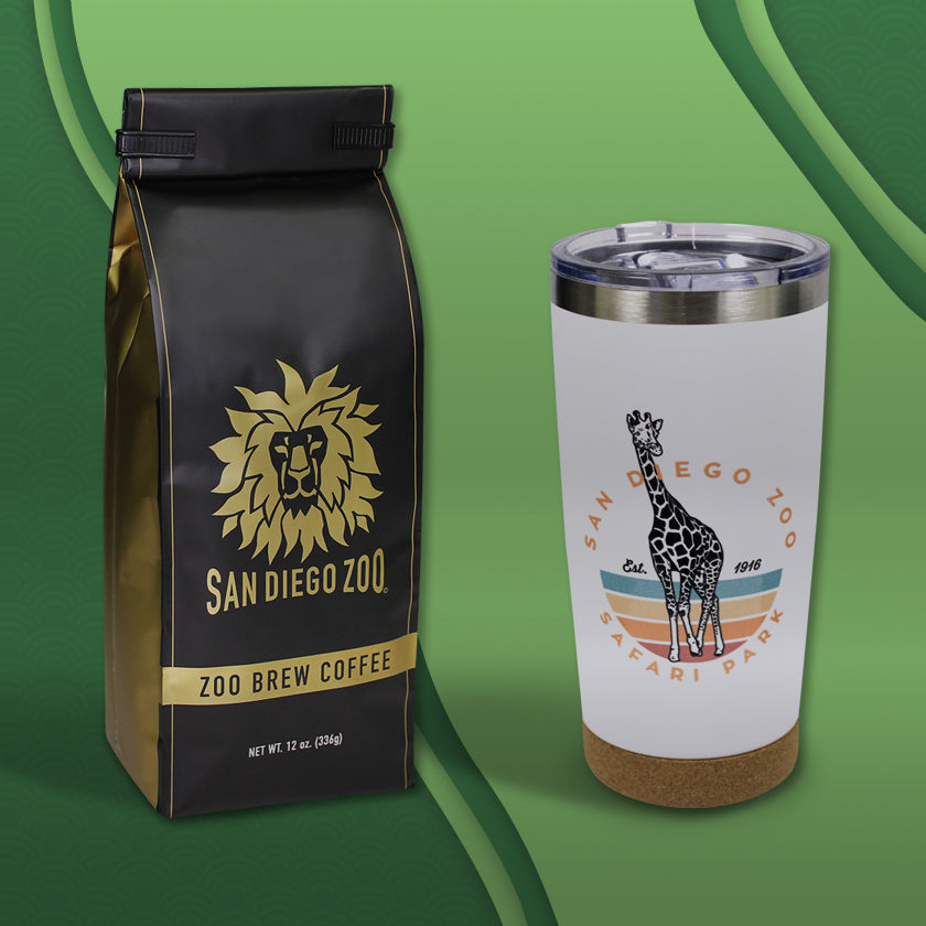 San Diego Zoo Brew Coffee and Exclusive Drinkware