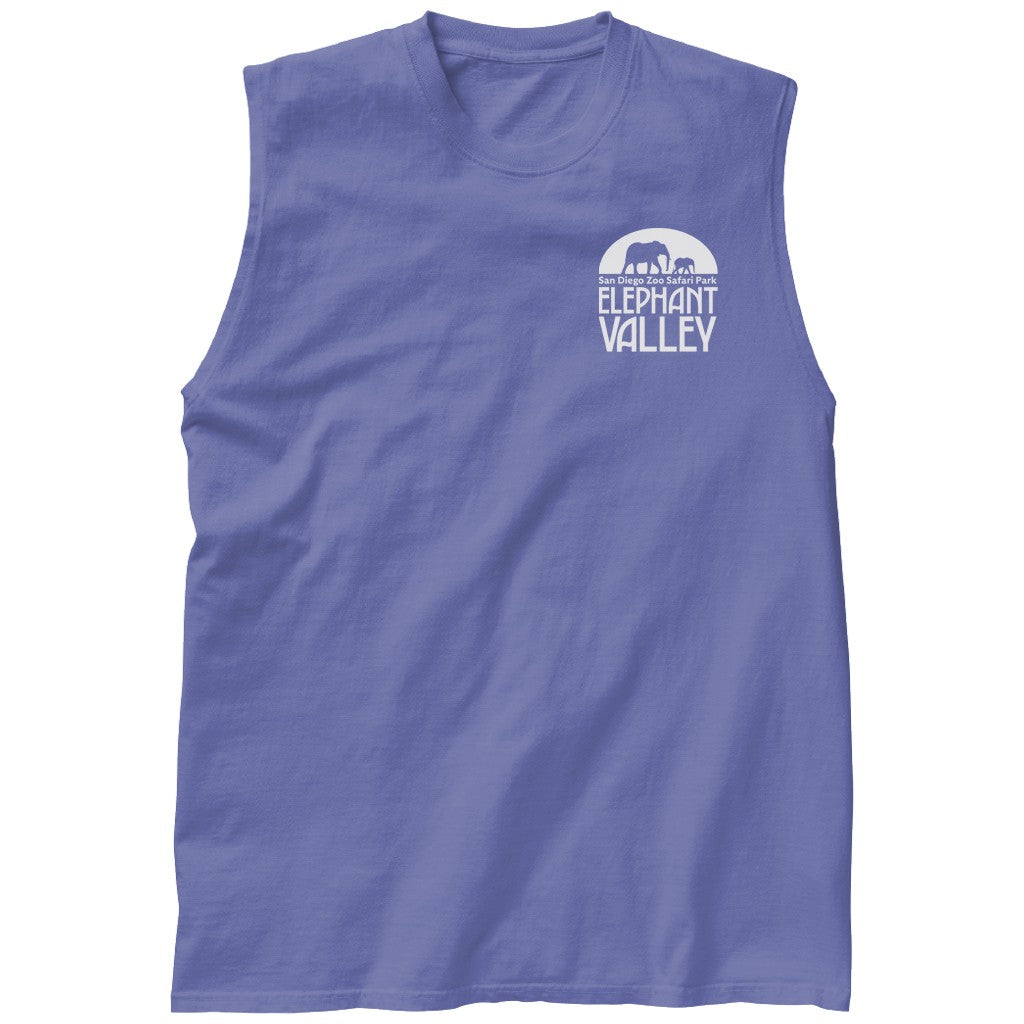 Etched Elephant Muscle Tank
