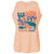 SO CAL DAISY SAFARI PEACH LADIES WOMENS TANK 