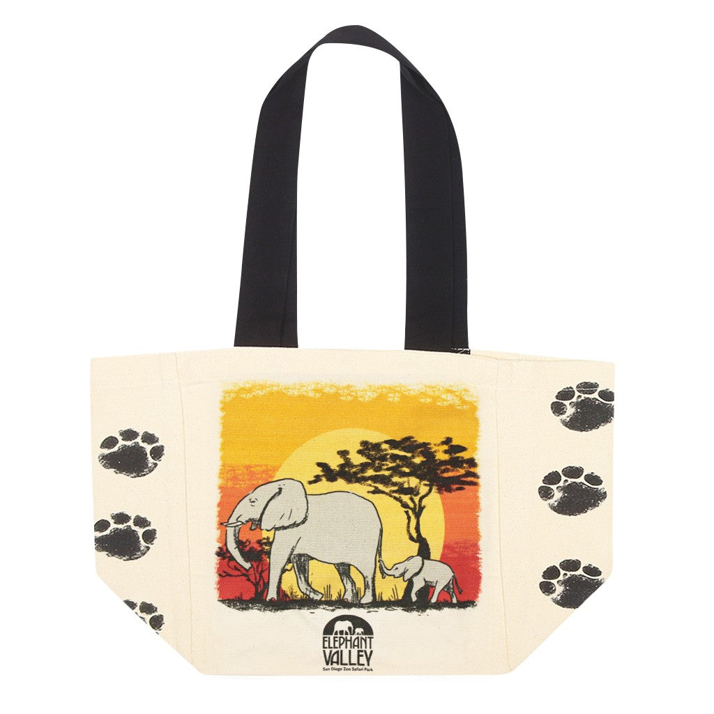 Elephant Valley Sunset Market Tote