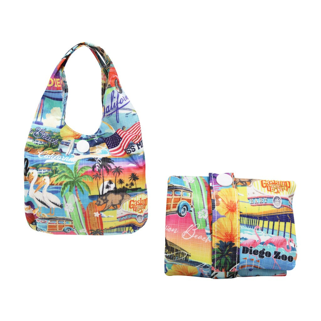 San Diego Foldable Tote Bag