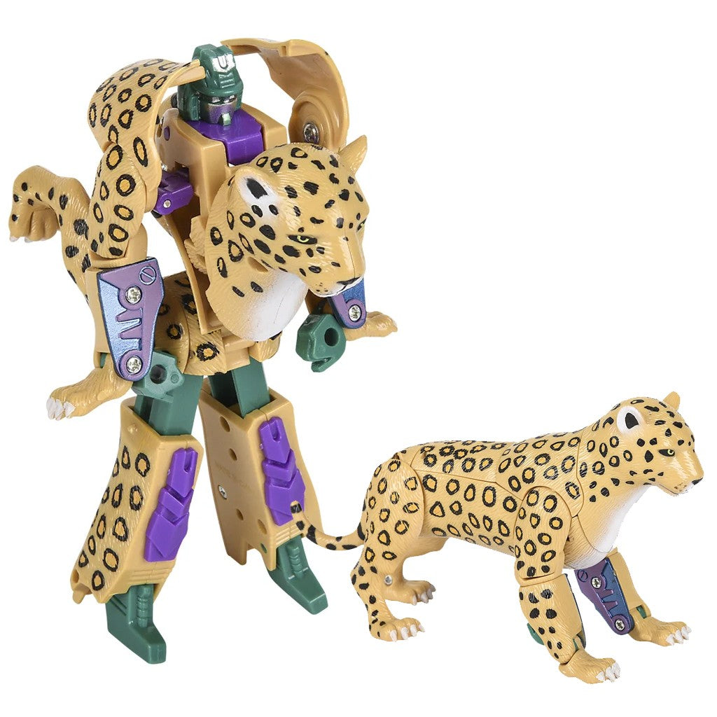 TRANSFORMING LEOPARD ROBOT TOY 
