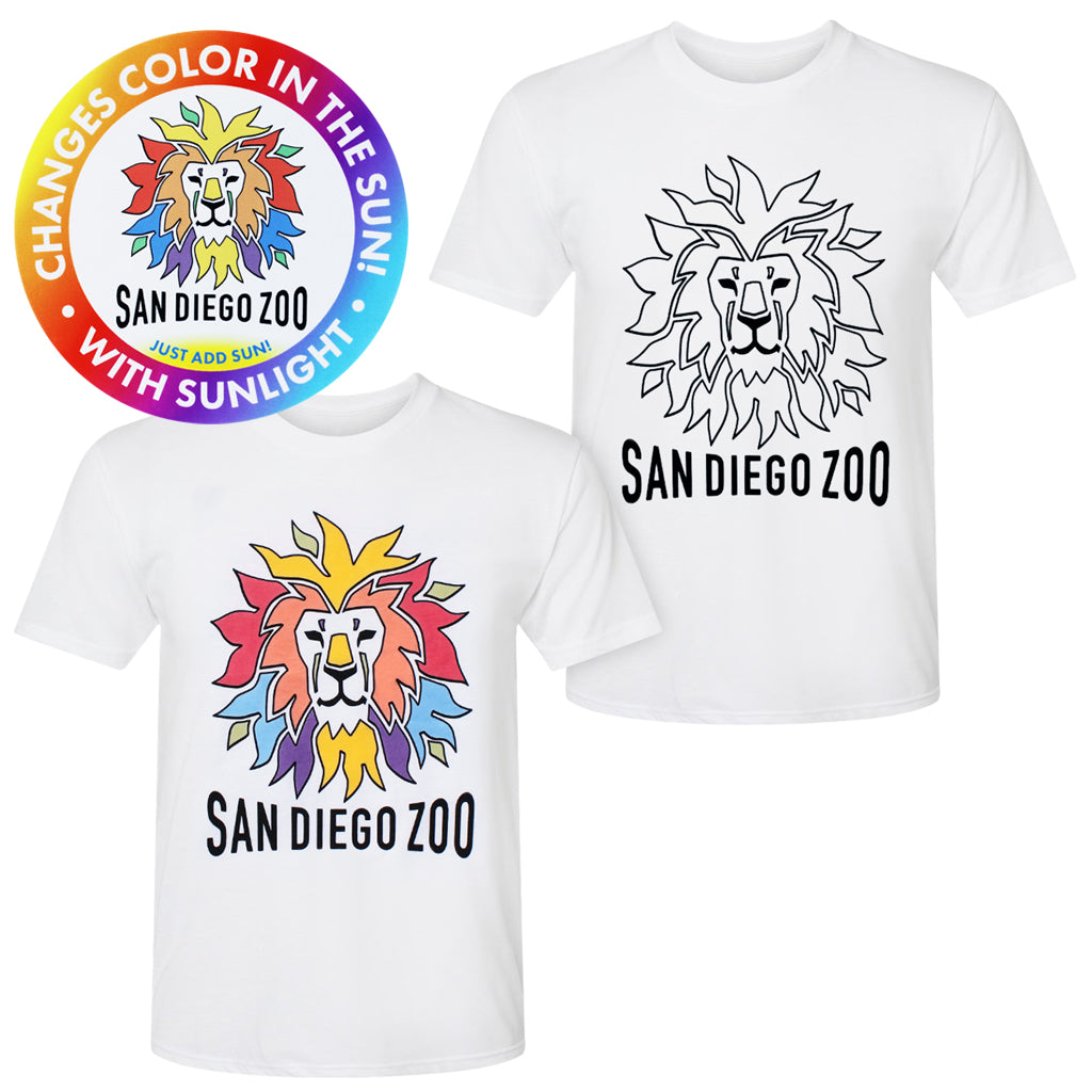 Colorful Lion Color-Changing Eco Tee - ShopZoo