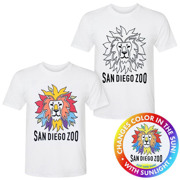 Colorful Lion Color-Changing Eco Tee - ShopZoo