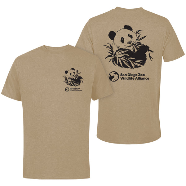 Etched Panda Eco Tee - ShopZoo